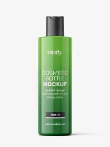 Glossy bottle with disctop / 200 ml
