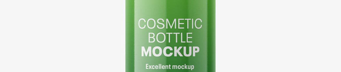 Glossy bottle with disctop / 250 ml