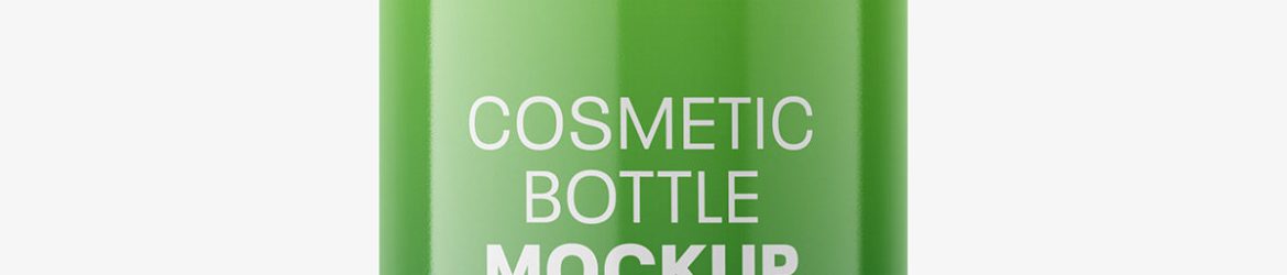 Glossy bottle with disctop / 300 ml Glossy bottle with disctop / 300 ml