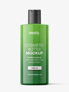 Glossy bottle with disctop / 300 ml