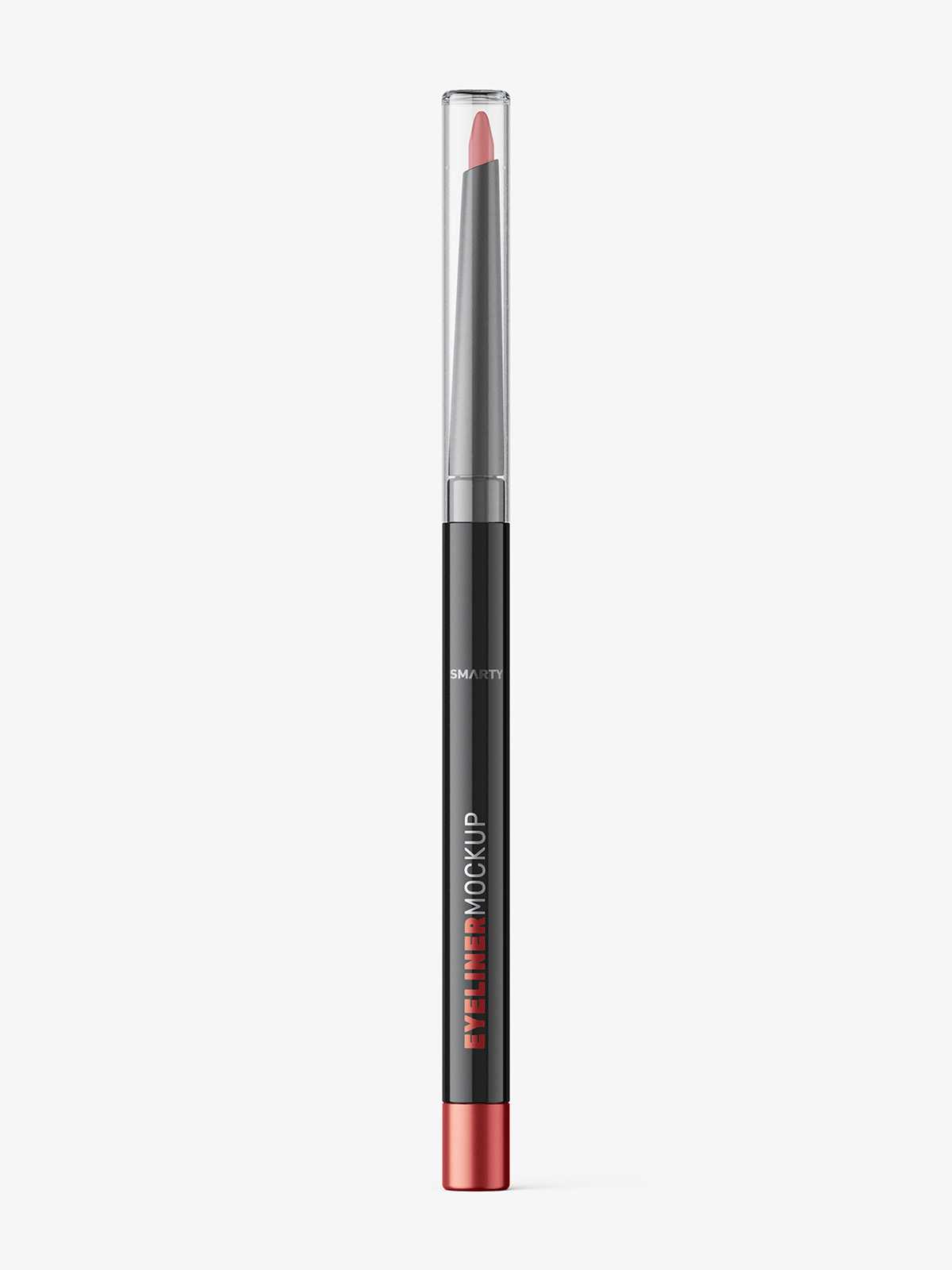 Glossy eyeliner mockup