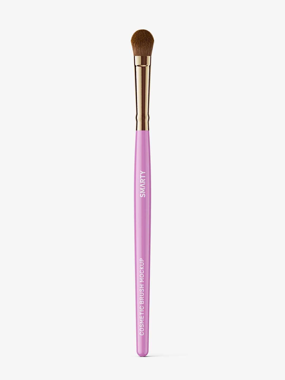 Glossy make-up brush mockup