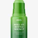 Glossy roll-on bottle mockup - Free PSD Download Glossy roll-on bottle mockup