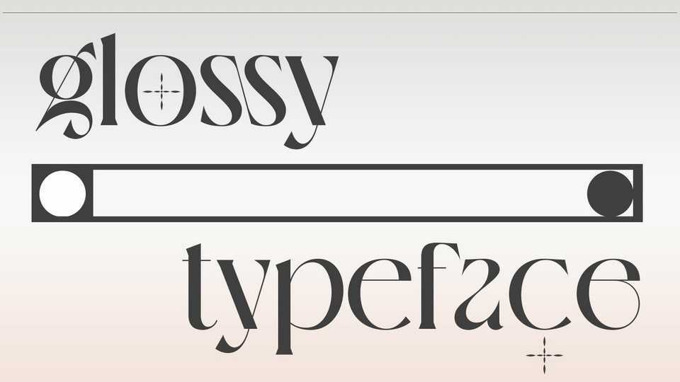 Glossy Serif Font › Fontesk