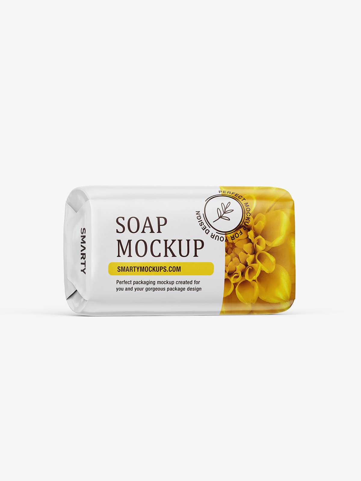 Glossy soap mockup