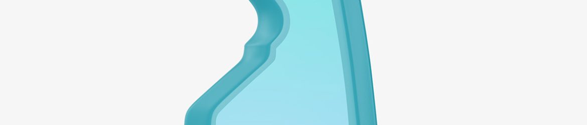 Glossy trigger spray bottle mockup