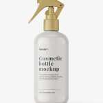 Glossy trigger spray bottle mockup - Free PSD Download Glossy trigger spray bottle mockup