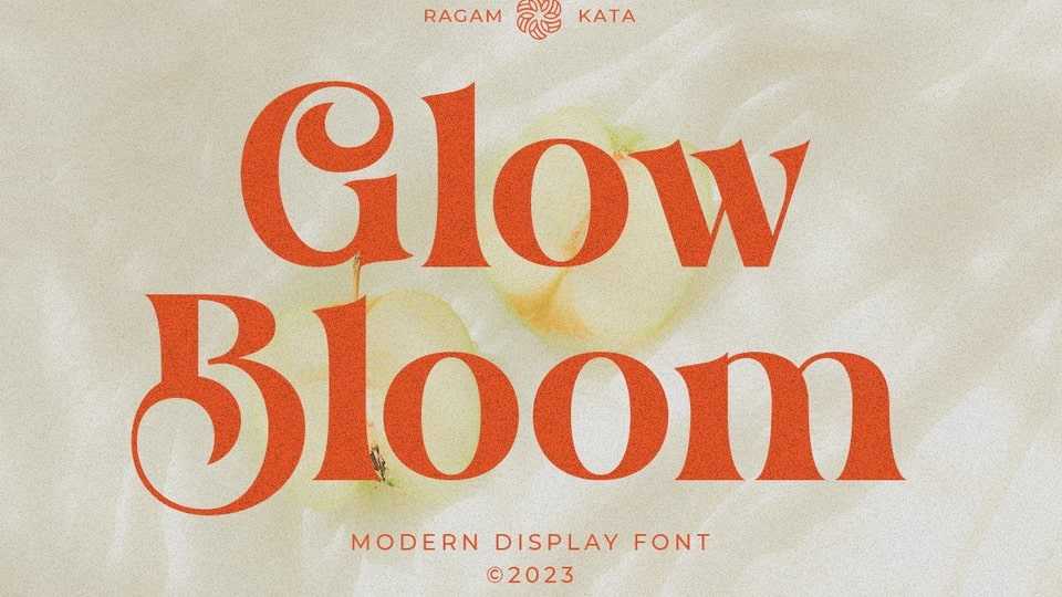 Glow Bloom Font › Fontesk
