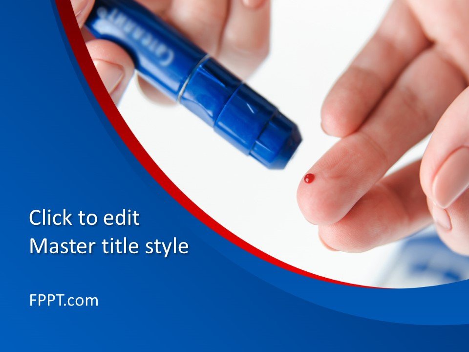 Glucometer PowerPoint Template