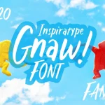 Gnaw - Kid's Fancy Font
