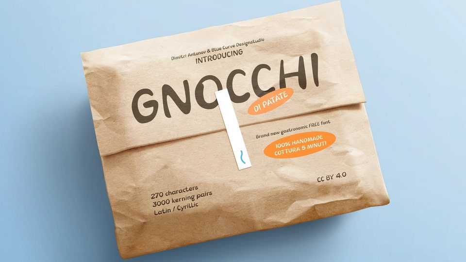 Gnocchi Font › Fontesk