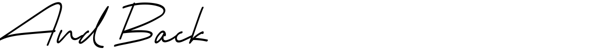 Go And Back Font - 1001 Free Fonts