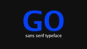 Go Font Family › Fontesk
