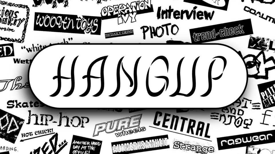 GO Hangup Font › Fontesk