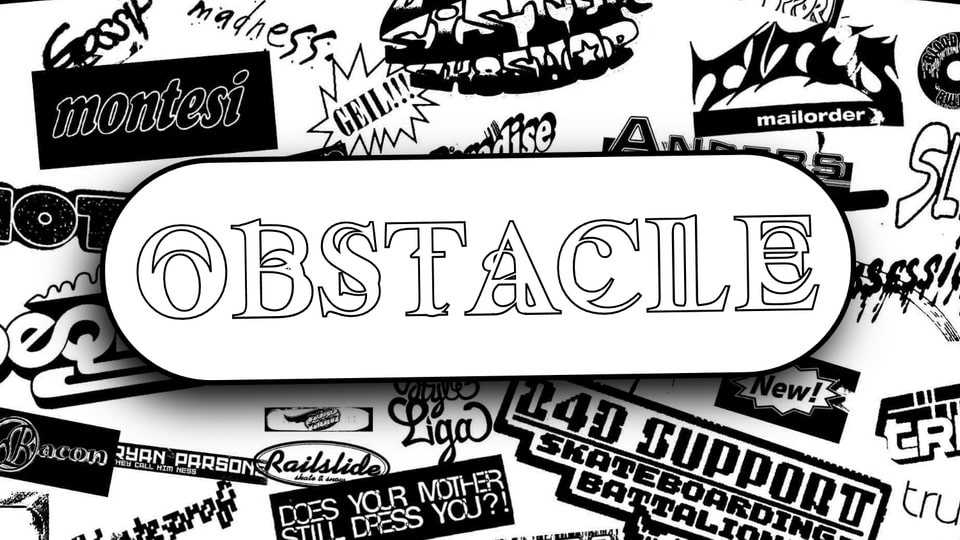 GO Obstacle Font › Fontesk