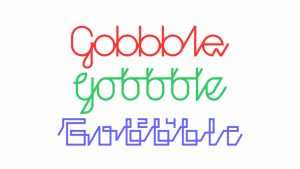 Gobbble Font Family › Fontesk