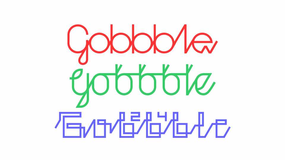 Gobbble Font Family › Fontesk