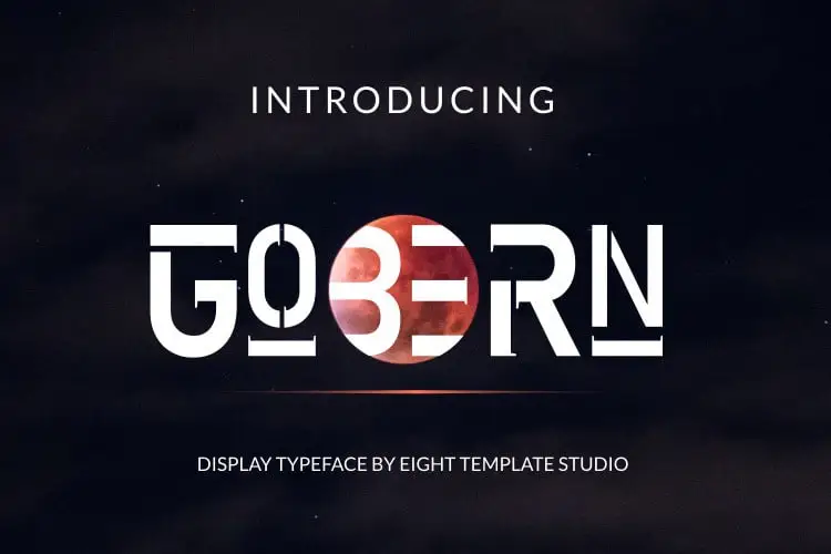 Gobern Display Font