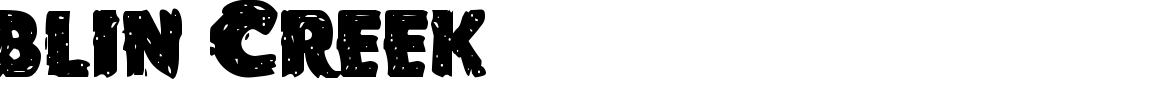 Goblin Creek Font - 1001 Free Fonts