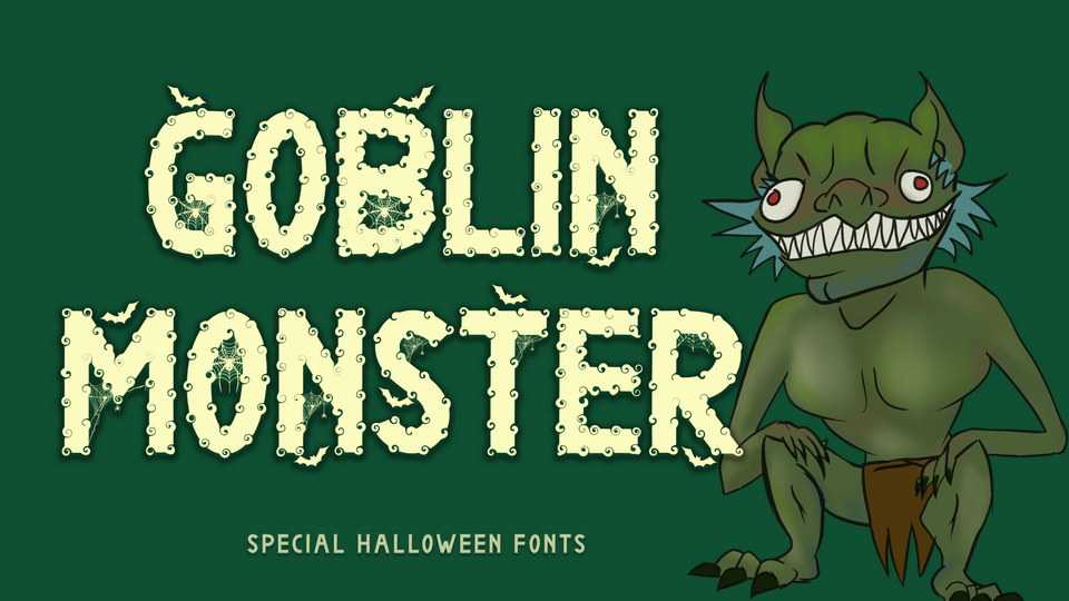 Goblin Monster Font › Fontesk