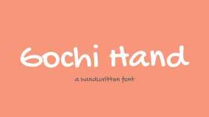 Gochi Hand Font › Fontesk