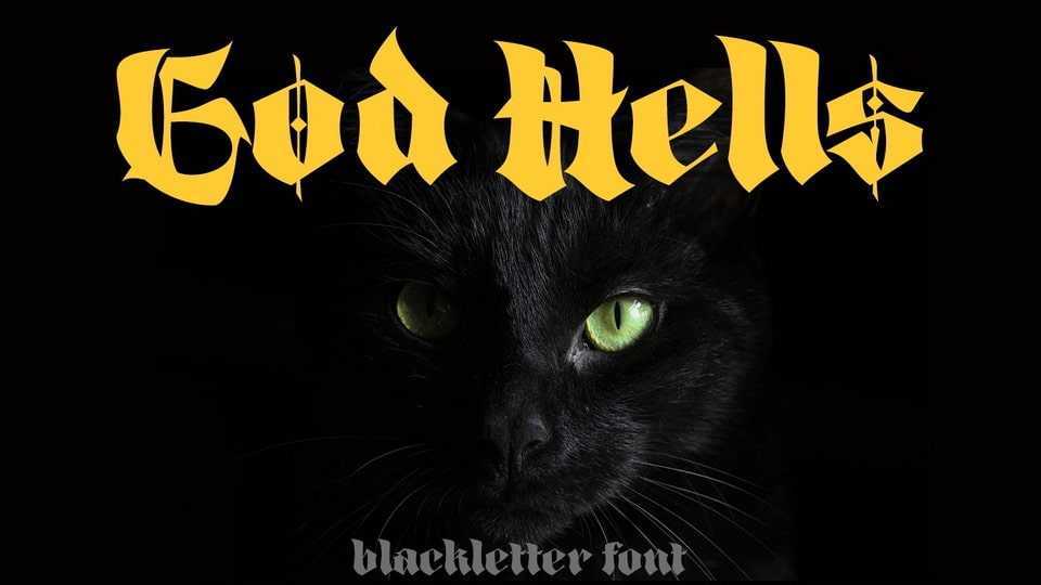 God Hells Font › Fontesk