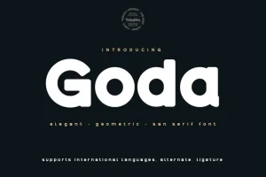 Goda Sans Serif Font