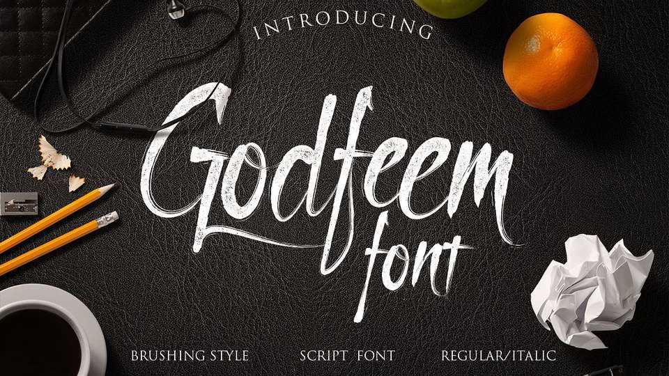 Godfeem Script Font › Fontesk