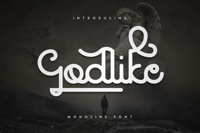 Godlike Font + Logo Templates