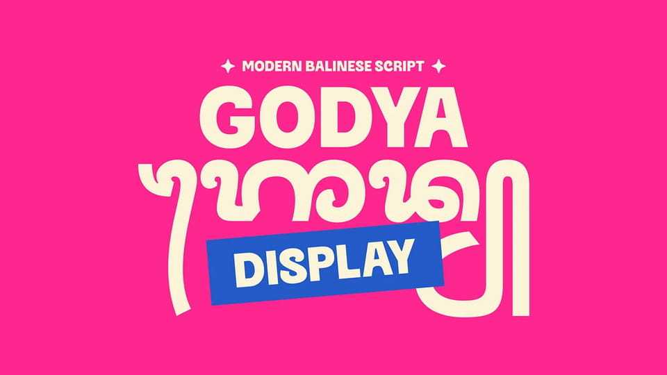 Godya Display Font › Fontesk