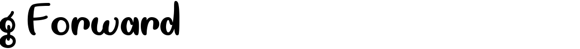 Going Forward Font - 1001 Free Fonts