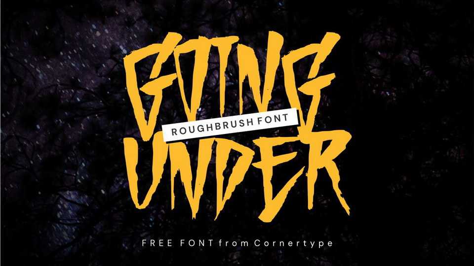 Going Under Font › Fontesk