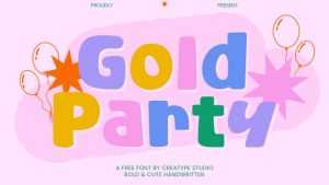 Gold Party Font › Fontesk