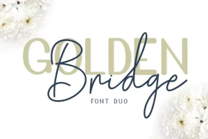 Golden Bridge Font Duo
