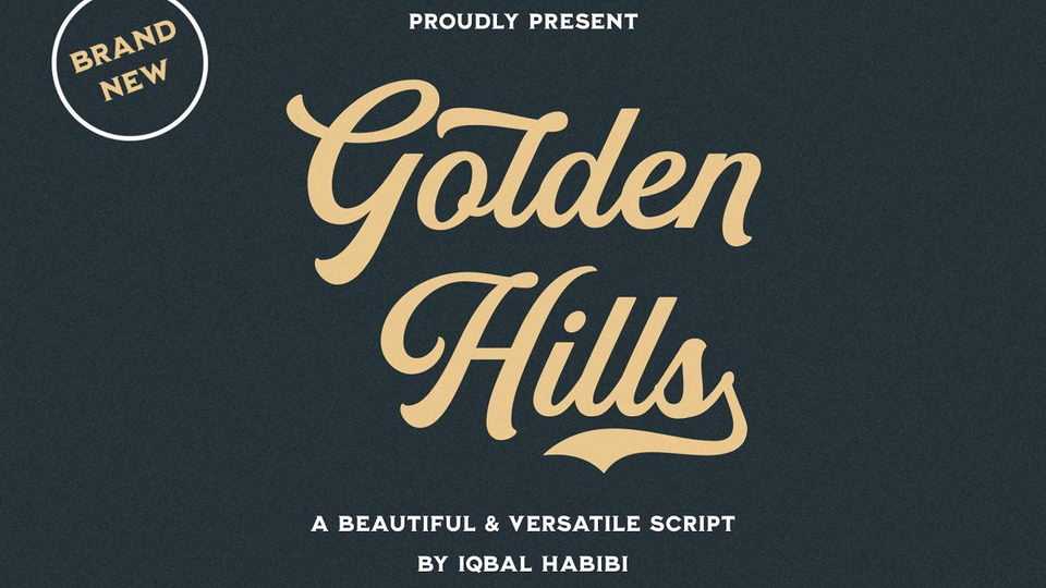 Golden Hills Script › Fontesk