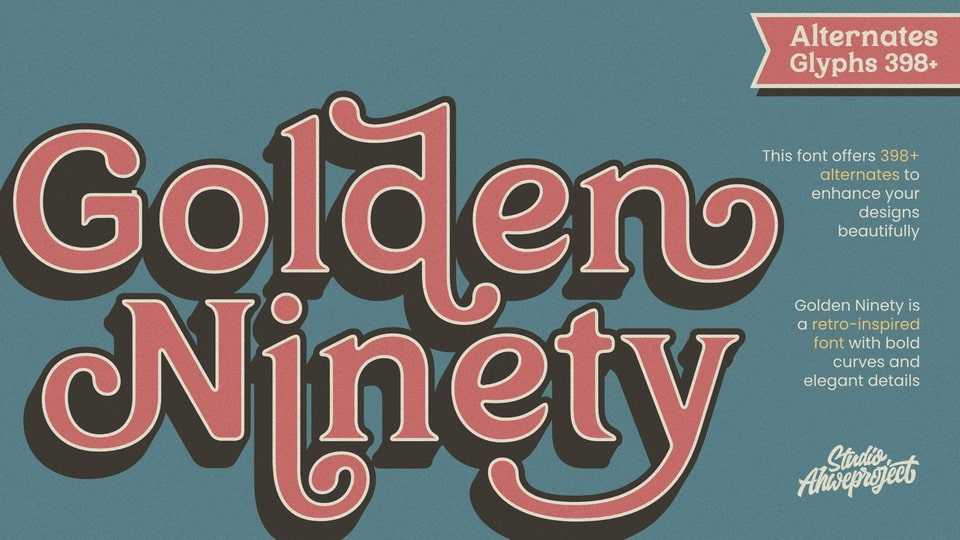 Golden Ninety Font › Fontesk