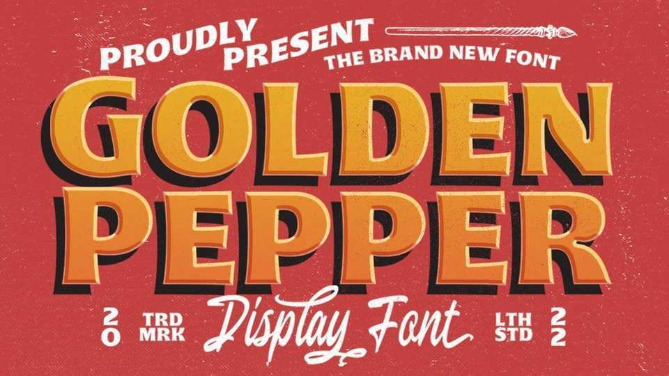 Golden Pepper Font › Fontesk