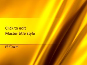 Golden PowerPoint Template