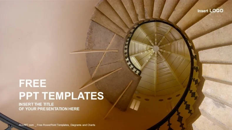 Golden Spiral-Industry PowerPoint Templates