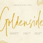 Goldenside Handwriting Font