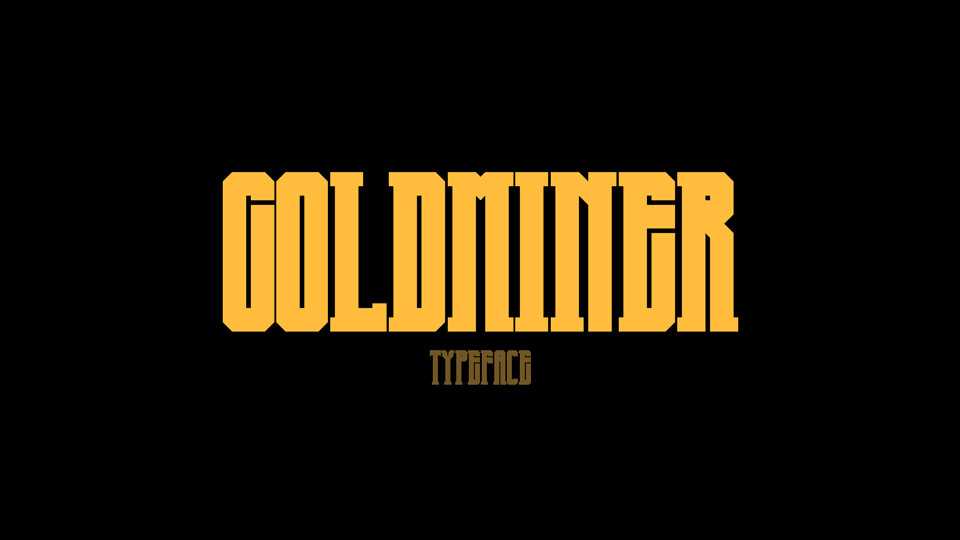 Goldminer Font › Fontesk