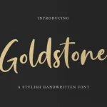 Goldstone Script Font