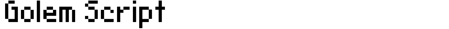 Golem Script Font - 1001 Free Fonts