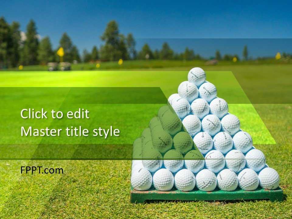 Golf PGA PowerPoint Template