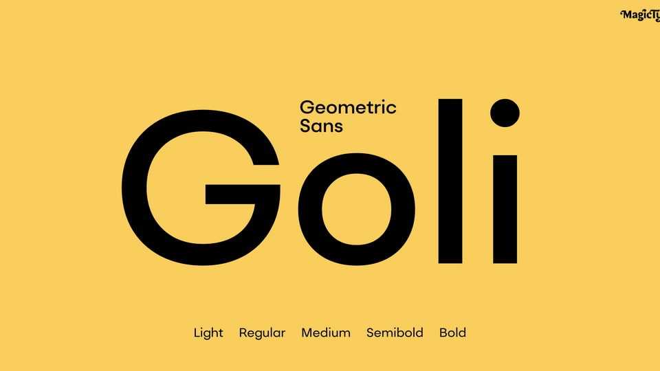 Goli Sans Font Family › Fontesk