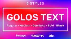 Golos Text Font Family › Fontesk