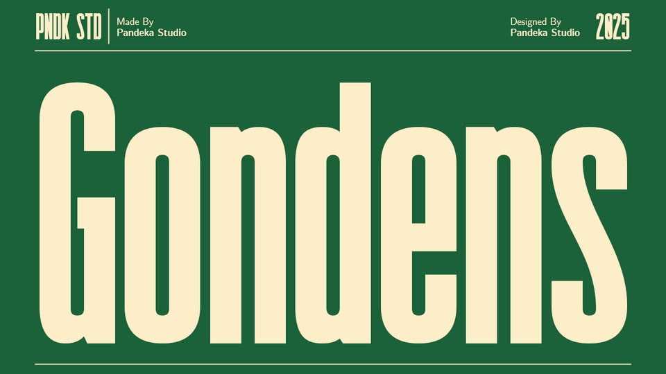 Gondens Font › Fontesk