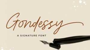Gondessy Font › Fontesk