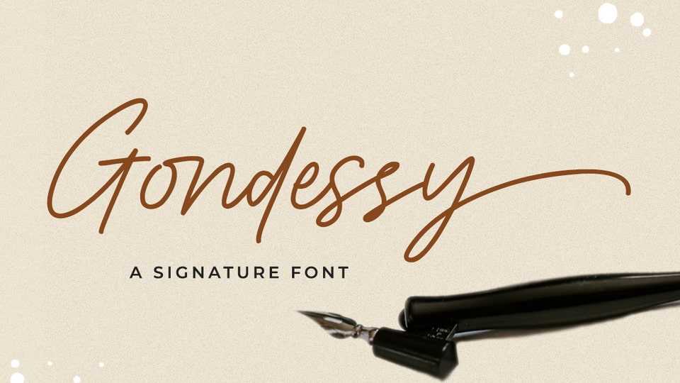 Gondessy Font › Fontesk
