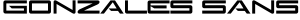 Gonzales Sans Font - 1001 Free Fonts